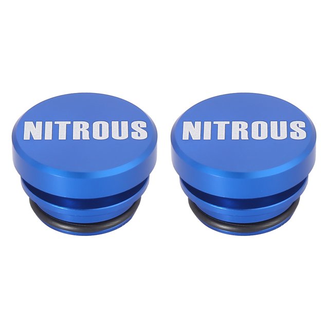 Unique Bargains 2pcs Universal Car Auto Cigarette Lighter Dustproof Plug Socket Cover 12 Volt Replacement Accessories Blue