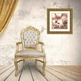 thumbnail image 3 of Saunders, Alonzo 26x26 Gold Ornate Wood Framed with Double Matting Museum Art Print Titled - Blush Shaded Leaves IV, 3 of 4