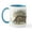White/Blue Inside, variant on CafePress - Thylacine Wolf Mug - 11 oz Ceramic Mug - Novelty Coffee Tea Cup