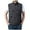 Dark Gray, variant on Krdevn Men Jacket Vest Overalls Vest Pocket Outdoor Casual Plain Slim Comfortable Jacket,Tank Tops Men,L