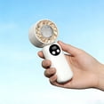 thumbnail image 7 of Handheld Fan with Ice Pack 199 Speed Settings Rechargeable Portable Cooling Fan Quiet Mini Fan for Travel Outdoor Office by PALIFEUR, 7 of 7