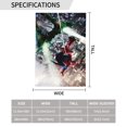 thumbnail image 3 of Bandera de jardín de temporada de Spider-Man, bandera de doble cara, bandera navideña para decoración navideña al aire libre., 3 of 8
