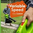 thumbnail image 6 of GreenSweep 3-in-1 Leaf Blower, Vacuum & Mulcher – 10 Amp Electric Garden Tool with 10-Gallon Collection Bag – Lightweight, Powerful & Easy to Use, 6 of 6