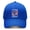 Blue, variant on 250 Years Anniversary Army-green Baseball Hat Featuring Printed USA Celebration Artwork with Adjustable Strap for Patriotic Gatherings
