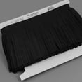 thumbnail image 2 of 6" Premium Vegan Leather Fringe Trim by the yard (Sold by the Yard), 2 of 5