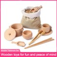 thumbnail image 3 of ZLight Train Children S Brain With Wooden Toys Cutlery Set For Kids Brain Training And Learn Cooking, 3 of 6