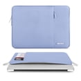 thumbnail image 3 of Funda para portátil MOSISO de 13,3 pulgadas, poliéster, color azul pastel, 3 of 7