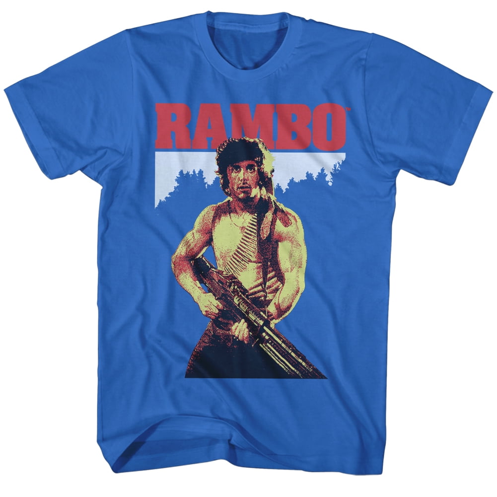 Rambo Real Rambo Adult T Shirt Tee Walmart