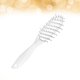 thumbnail image 5 of 1 peine de masaje curvo creativo, delicado peine de plástico para peinar el cabello para mujeres y niñas (blanco)., 5 of 8