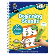 Teacher Created Resources Power Pen Learning Book, Beginning Sounds, Grades K to 1