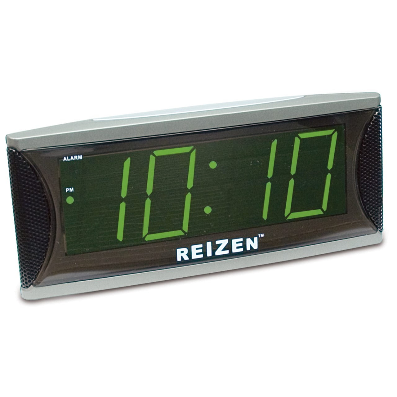 12-Volt Super-Loud 60-90 Decibel LED Alarm Clock with Snooze 