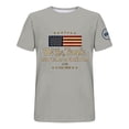 thumbnail image 6 of MEICHEN 4th Of July Shirts For Women Summer USA Star Stripes Graphic Tees Memorial Day Outfit 250th Anniversary USA Shirt, 6 of 6