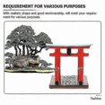 thumbnail image 2 of 2-Pack Miniature Torii Gate Decorative Ornaments for Home and Garden, 2 of 3