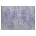 thumbnail image 2 of Addison Rugs Chantille Indoor/Outdoor Transitional Lines Plum Washable Rectangle Rug, 1'8" x 2'6", 2 of 6