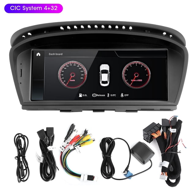 Reproductor MP5 para coche, navegador GPS de 8 núcleos, Audio estéreo y vídeo para Android 10,0, compatible con sistema 5 Series E60 E90 2009-2012CIC 4+32 Jadeshay A