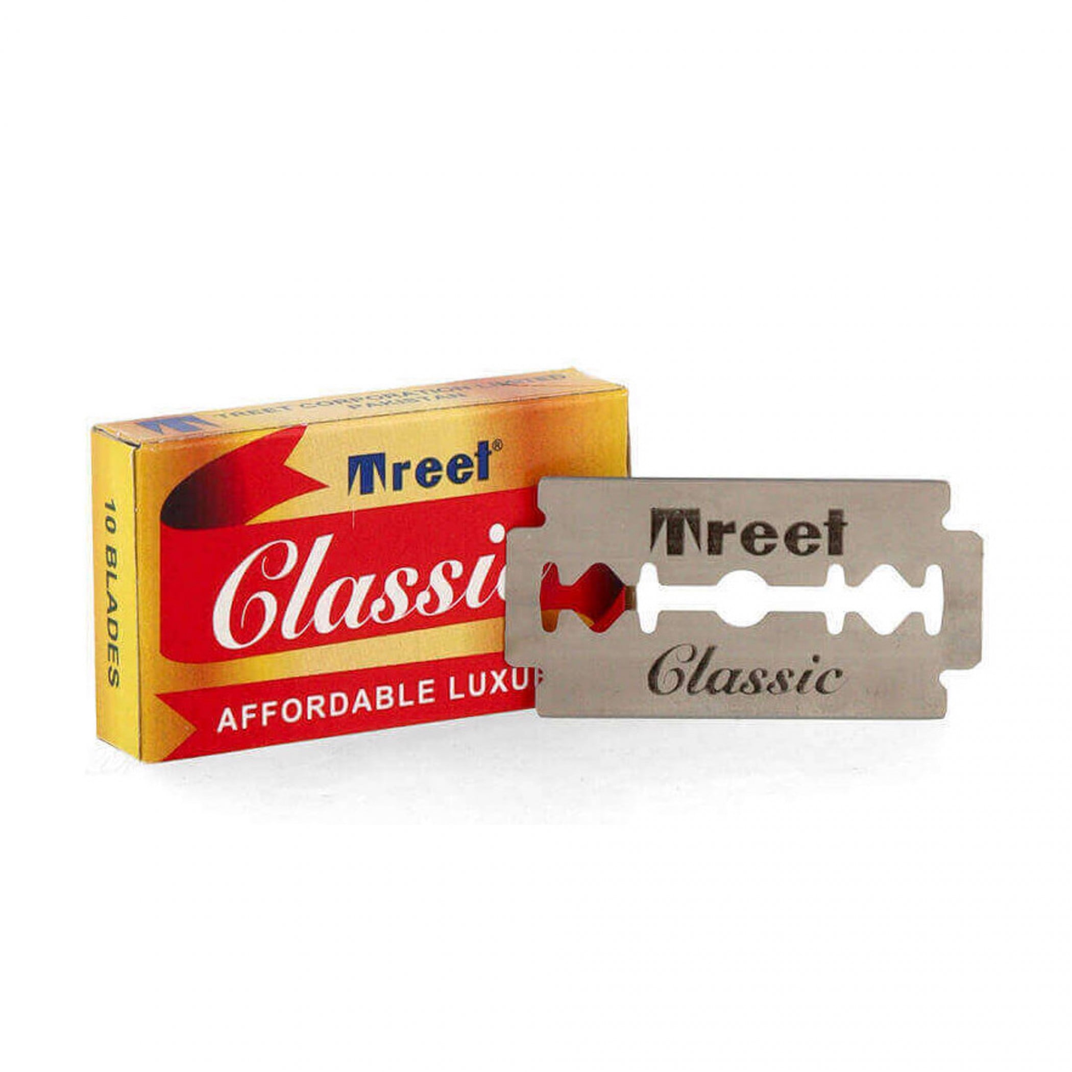 Treet Classic Double Edge Razor Blades-100 Blade Pack