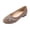 Coffee, variant on Willtoo Slip On Flats for Women Round Toe Low Cut Rhinestone Floral Shoes 2026 Faux Suede Lightweight Shoes Non Slip Rubber Sole Daily Casual Footwear