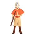 thumbnail image 2 of Avatar Boys' Aang Halloween Deluxe Costume Jumpsuit - Orange  4-7, 2 of 3