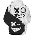 thumbnail image 5 of Chaos World Men's Novelty Hoodie Long Sleeves 3D Funny Graphic Print Sweatshirt Pullover, 5 of 8