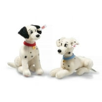 Steiff Disney 101 Dalmatians Pongo and Perdita Mohair Teddy Bear Set, for Collectors, 2 lb