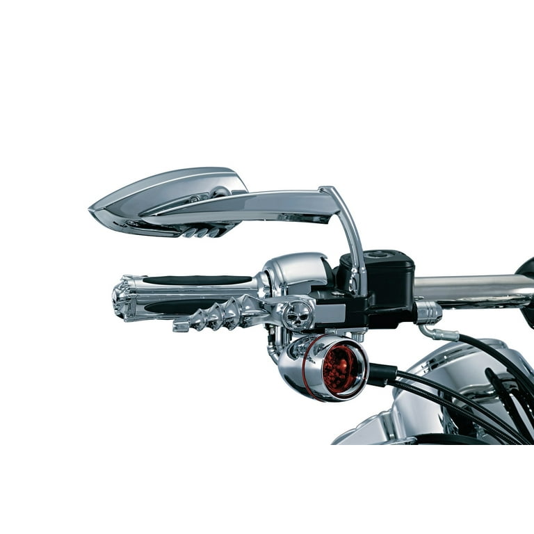 Kuryakyn 1449 Motorcycle Handlebar Accessory: Scythe Blade Rear