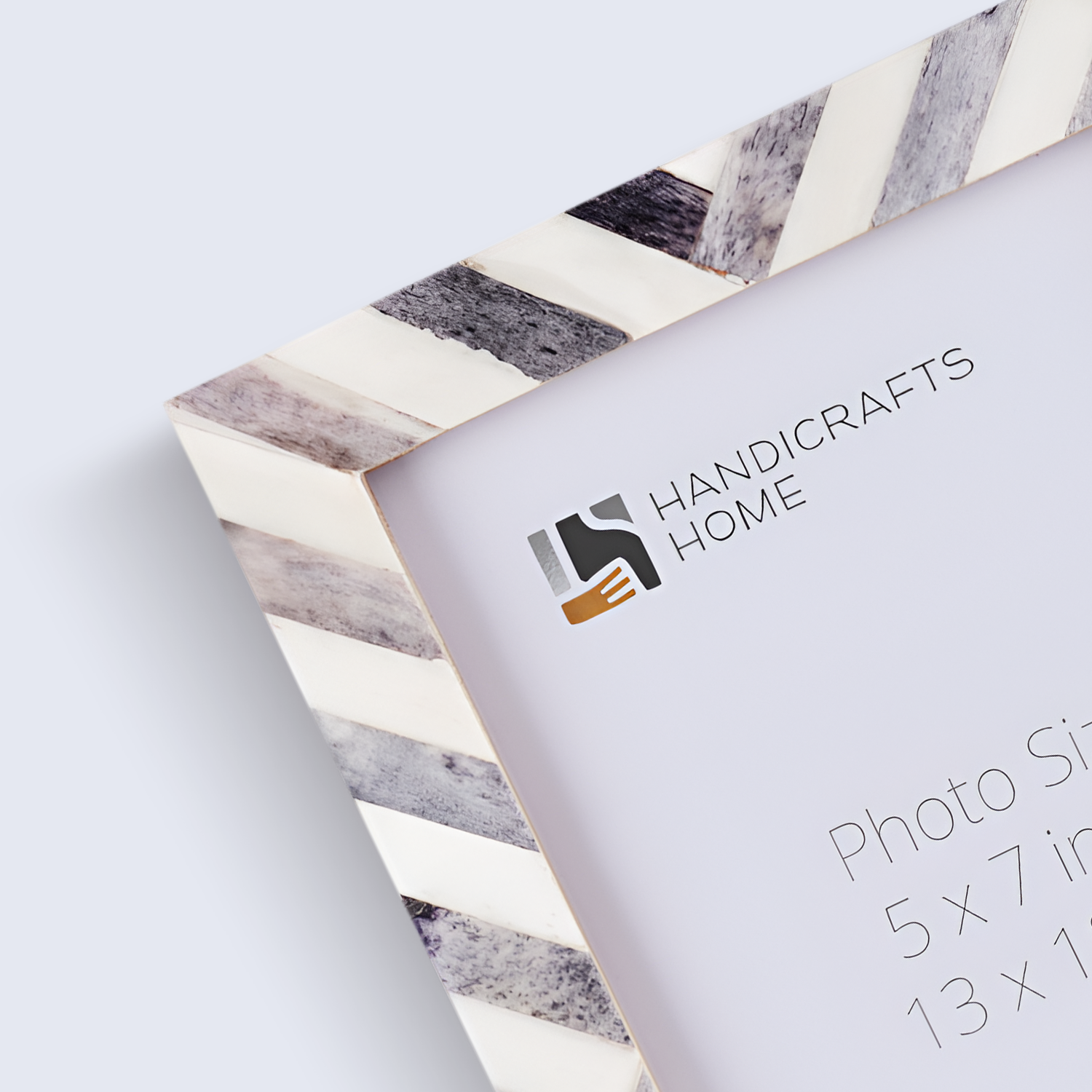 Handicrafts Home Picture Photo Frame Modern Decorative Wall Decor Gift Frames - 5x7 inches, Grey