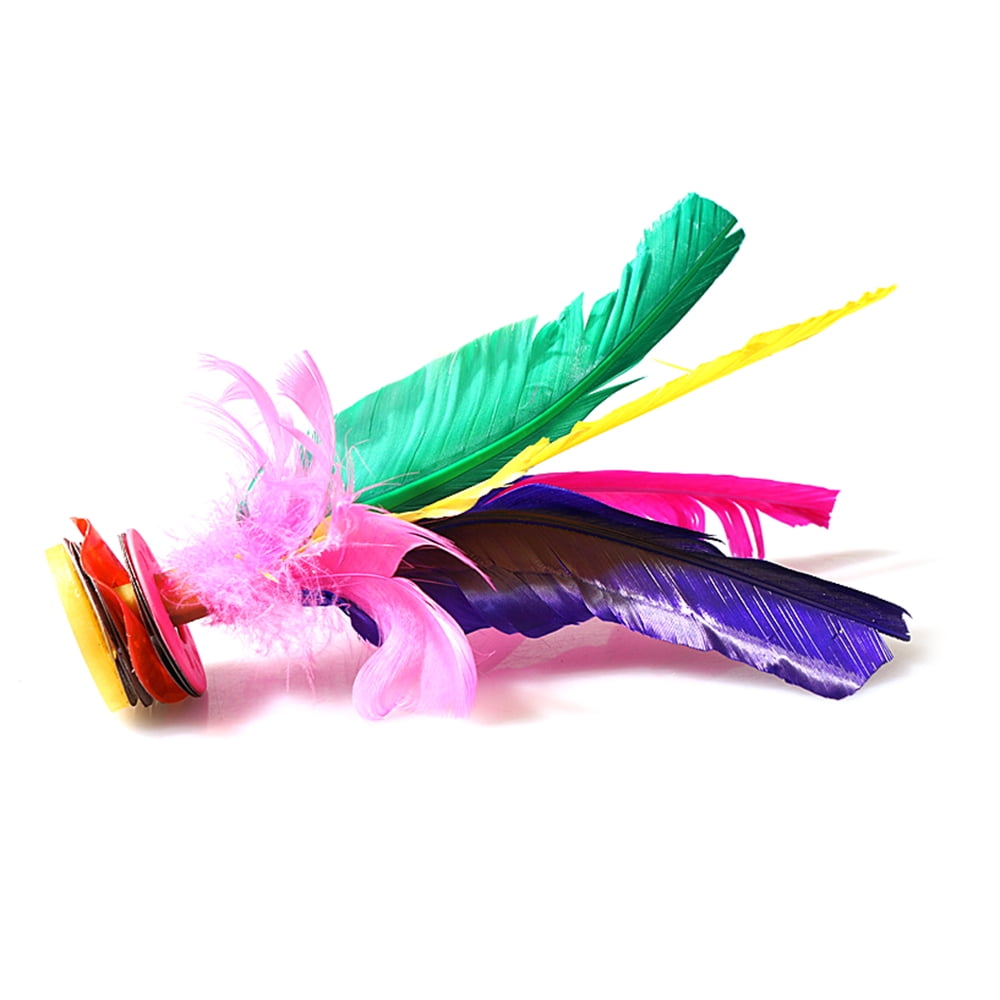 1Pc Colorful Chinese Jianzi Feather Kicking Shuttlecocks Foot Exercise Sports Game 1Pc Colorful Chinese Jianzi Feather Kicking Shuttlecocks Foot Exercise Sports Game