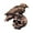 Copper Plated, variant on Raven and Skull Pin, Pins, G015, Lapel, Brooch, Hat, Backpack, Jacket, Bird, Raven, Skull, Skeleton, Over 120 Gothic, Viking, Medieval, Designs Available, Handmade in the USA, Pewter