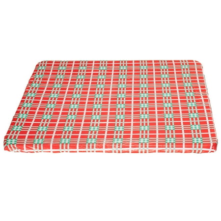 square vinyl elasticized table plaid winter walmart