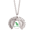 thumbnail image 1 of mas Instrument Joyeux Musique Collier de Tournesol Pendentif Médaillon Bijoux, 1 of 3