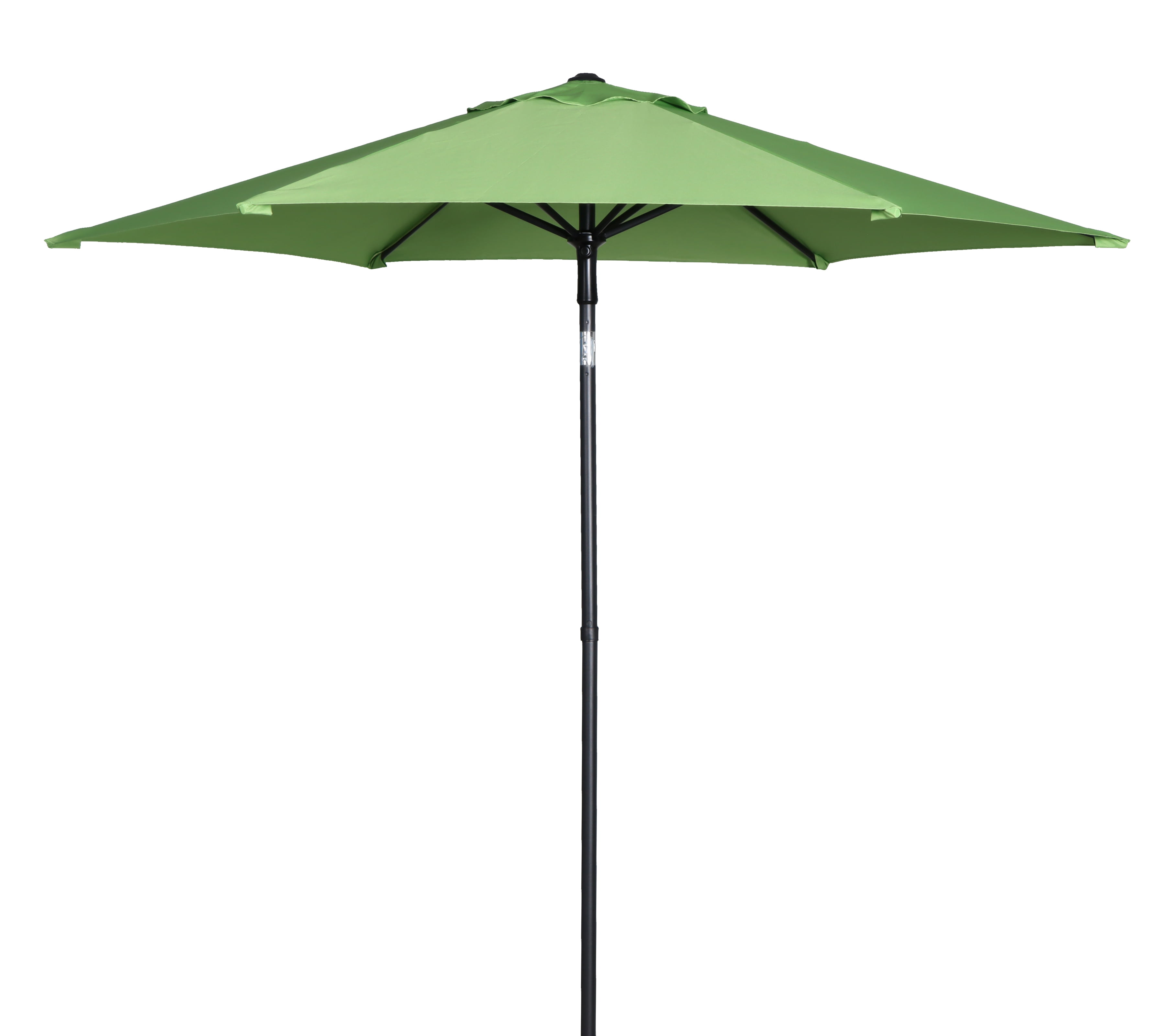 Mainstays 7.5ft Lime Green Round Outdoor Tilting Market Patio Umbrella