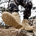 thumbnail image 1 of Botas De Trabajo Tácticas Botas de escalada para hombre, botas de combate tácticas impermeables antideslizantes, ligeras y duraderas DQrwqpou Tenis De Mujer Tenis De Hombre, 1 of 8
