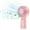 Pink, variant on EUDIDV Portable Fan Mini Small Usb Fan Portable High Wind Power Portable Fan Summer Students Handheld Small Fan;Suitable for Indoor and Outdoor Use
