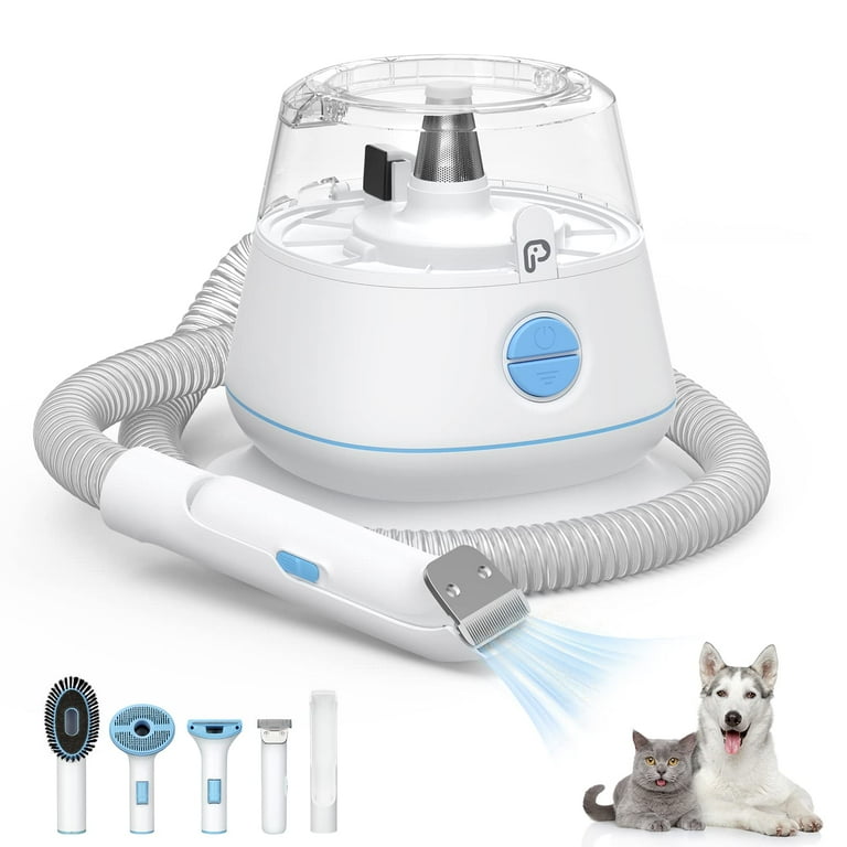 DSSTYLES Pet Grooming Vacuum Kit with 5 Professional Grooming