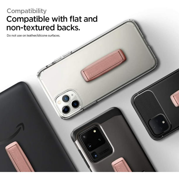 Spigen Flex Strap/Phone Grip/Holder Designed for All Phones and Tablets -  Rose Gold