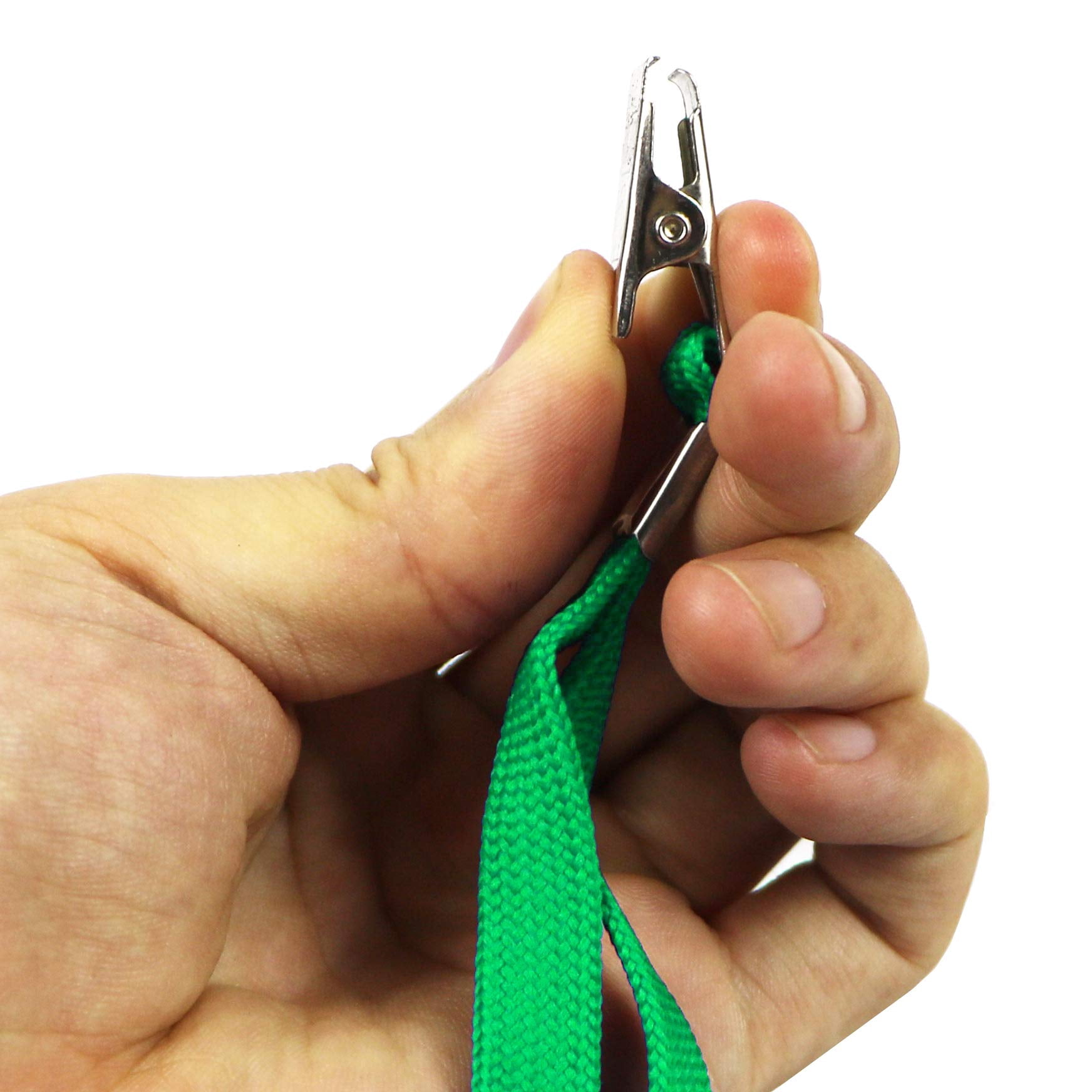 Badge Lanyards Neck Bulk Cruise Lanyard With Clip For Id Card Name Tags Holders (green  50 Pack)