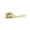 Gold Snake, variant on Womens JAZMINN Faux Leather Bow Slide Sandals