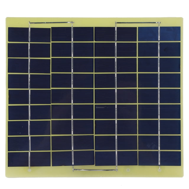 Cargador de batería ultracompacto para automóviles Panel solar policristalino plegable portátil de 6 W y 18 V