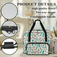 thumbnail image 5 of ZIATUBLE Sewing Tools Partten Portable Cover Tote Bag Dustproof Sewing Machine Carrying Case Easy to Clean Sewing Machine Travel Case Compatible with Most Standard Sewing Machines, 5 of 7