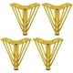 thumbnail image 4 of 4 patas de metal para muebles, patas de gabinete, patas de sofá triangulares modernas de metal sólido Grano recto, 4 of 9