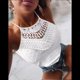 thumbnail image 3 of Camiseta de Tirantes de para Mujer, Sin Mangas, de Verano, Transpirable, Elegante, Informal, Ideal para Vacaciones en Climas Cálidos L, 3 of 5