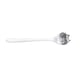 thumbnail image 1 of Moyic Exquisita y práctica cuchara de té de acero inoxidable 304 para beber té cuchara de acero inoxidable cuchara de azúcar para té Mostrada pata de perro de plata 1, 1 of 6