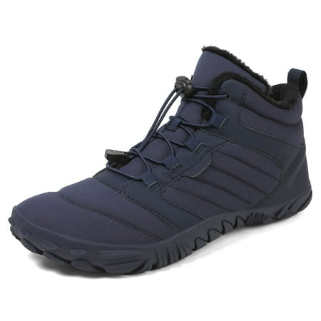 

Ediodpoh Couples Winter Lace up Snow Boots Warm And Comfortable Boots for Men And Women Boots for Women Blue 13