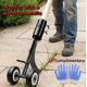 thumbnail image 1 of eshierbadora de Grietas con Ruedas y Mango de Madera,Herramienta Deshierbadora para Juntas de Adoquines,Fabricado en metal de alta calidad, Herramienta para Jardín y Patio, 1 of 8
