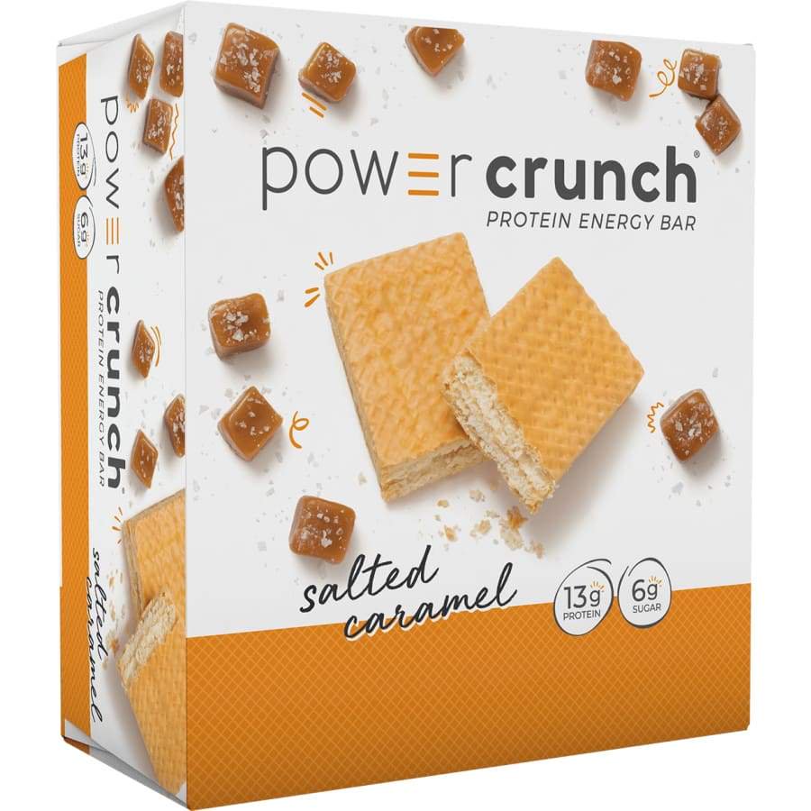Power Crunch Protein Energy Wafer Bar Salted Caramel Size 12Pack