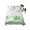 Green, variant on Queen Flat Sheet 90"x102", Palm Trees Soft Lightweight Bedding Flat Sheets Only, Black Grey Tropical Plants Summer Forest Brushed Microfiber Top Bed Sheet, Breathable StainResistant Bedsheets