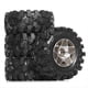 thumbnail image 4 of Juego de Neumáticos de Rueda Beadlock de Metal de 4 Piezas de 57 mm y 1,0 Pulgadas para 1/18 1/24 RC Crawler Car TRX4M SCX24 AX24 FCX24 Negro, 4 of 8