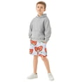 thumbnail image 6 of Strawberry Slices Pattern Athletic Shorts Breathable with Comfort Fit Drawstring Casual Sweatshorts Large, 6 of 9