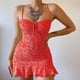 thumbnail image 1 of WILLBEST Vestidos Casuales Nuevo Vestido Minivestido Floral con Tirantes Finos para Mujer, Vestido Informal de Verano Chica, 1 of 3