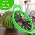 thumbnail image 5 of Stainless Steel Watermelon Slicer, 34 Inch 420 Stainless Steel Watermelon Cutter 1 Piece, Creative Watermelon Cutting Tool, Reusable Watermelon Segmentation Divider, Fruit Separator - Creative Kitche, 5 of 7